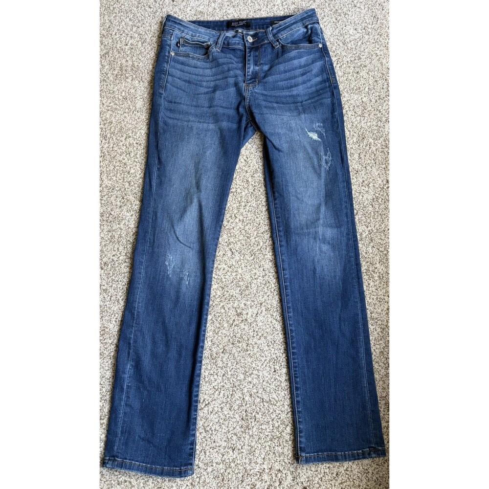 Women's Judy Blue Medium Wash Straight Fit Jeans, Size 30